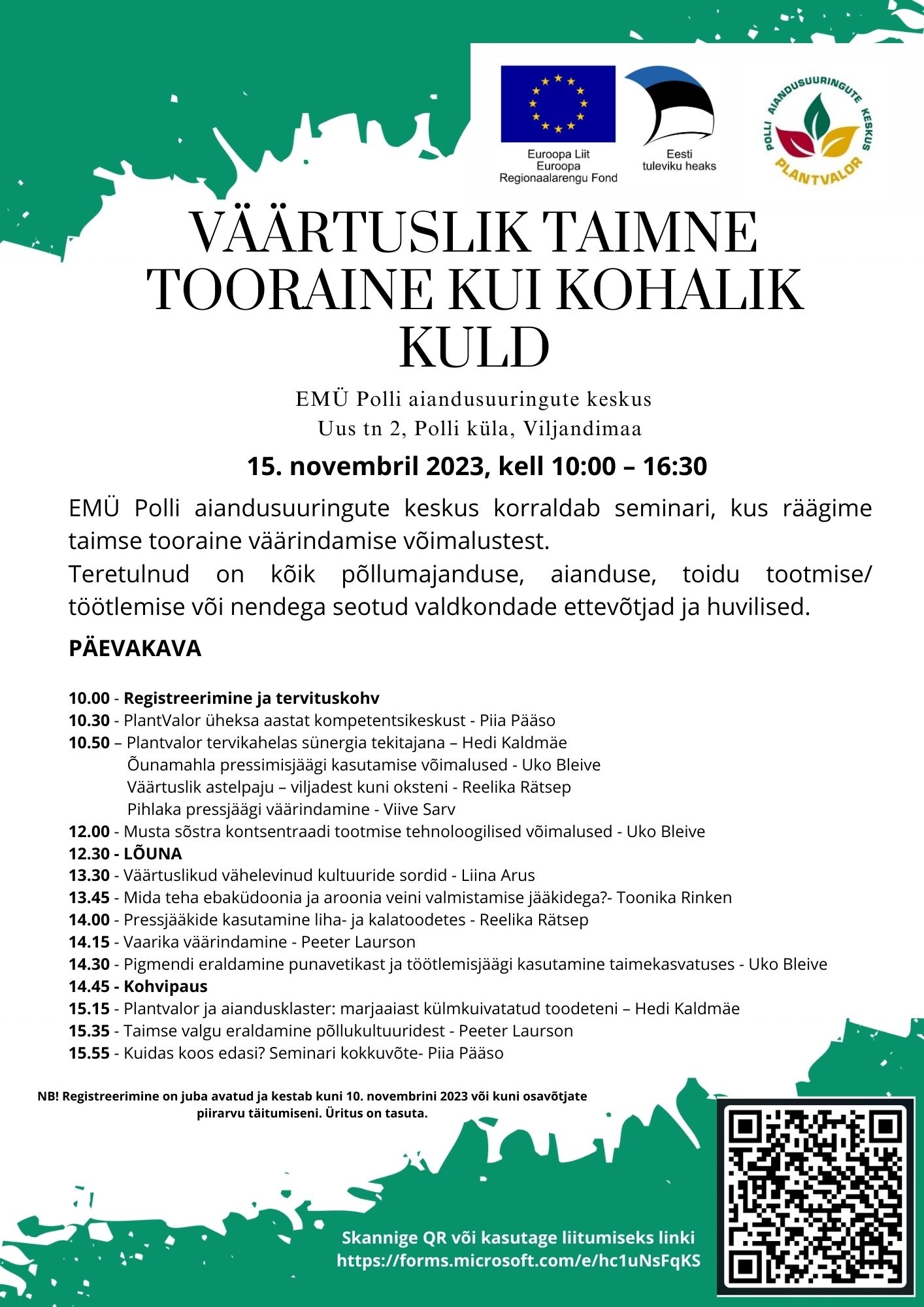 V&auml;&auml;rtuslik taimne tooraine kui kohalik kuld